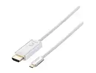 Officeworks Comsol Male USB-C to HDMI Cable 4K2K 1.5m Silver offer