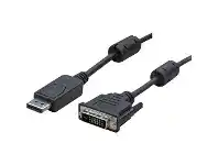 Officeworks Comsol DisplayPort Male To Single Link DVI-D Male Cable 5m offer