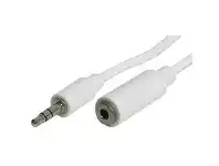Officeworks Comsol 3.5mm Male to Female Audio Extension Cable 3m offer