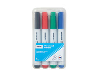 Officeworks J.Burrows 4 Pack Whiteboard Markers offer