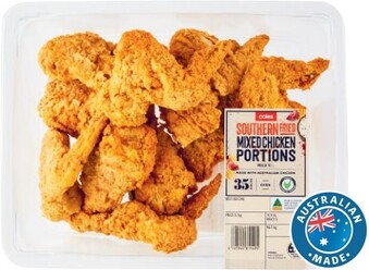 Coles Coles RSPCA Approved Chicken Portions Southern Fried offer