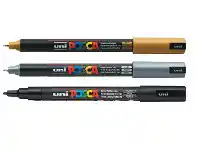 Officeworks Uni Posca PC1MR, PC3M or PC5M Paint Markers offer