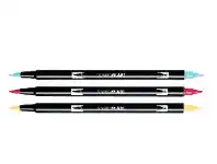 Officeworks Tombow Dual-Ended Brush Pens offer