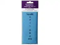 Crystalfile Indicator Tab Inserts A-Z Blue 60 Pack