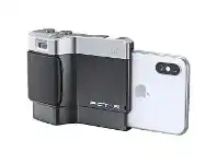 Officeworks Pictar OnePlus Mark II Smartphone Grip Black Silver offer