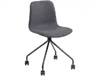 Officeworks Polo Heavy Duty Mobile Chair with Charcoal Fabric Seat offer