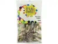 Officeworks Its All Sweet It&#039;s All Sweet Sour Cola Bottles 900g Pack offer