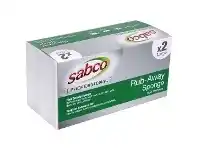 Officeworks Sabco Rub Away Large Sponge 2 Pack offer