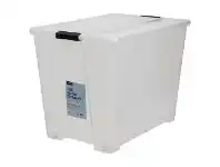 Officeworks J.Burrows 120L Storage Container Clear offer