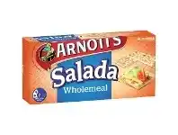 Officeworks Arnotts Arnott&#039;s Salada Wholemeal Crackers 250g offer