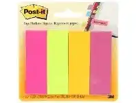 Officeworks Post-it Page Markers 22mm x 73mm Jaipur 4 Pack offer