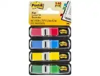 Officeworks Post-it Mini Flags Basics 4 Pack offer