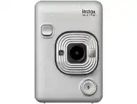 Officeworks Fujifilm Instax LiPlay Instant Camera Stone White offer