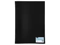 J.Burrows A2 20 Pocket Display Book Black