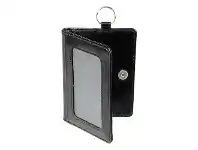 Officeworks Rexel Leatherette Pass Holder and Wallet with Key Ring offer