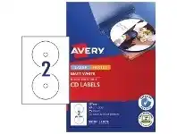 Officeworks Avery 2UP Laser CD Labels White 25 Sheets offer