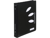 Officeworks ColourHide Zip Binder A4 2 D-Ring 25mm Black offer