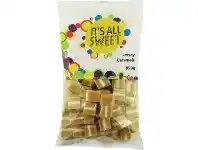 Officeworks Its All Sweet It&#039;s All Sweet Jersey Caramels 850g Pack offer