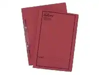 Officeworks Avery Spiral Spring File Foolscap Red with Black Print offer