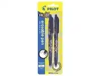 Officeworks Pilot Frixion Ball Erasable Gel Pens 1mm Blue 2 Pack offer