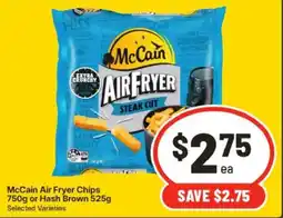 IGA McCain Air Fryer Chips offer