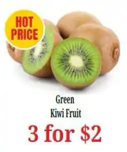 Farmer Jack's Green Kiwi Fruit offer