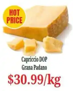 Farmer Jack's Capriccio DOP Grana Padano offer