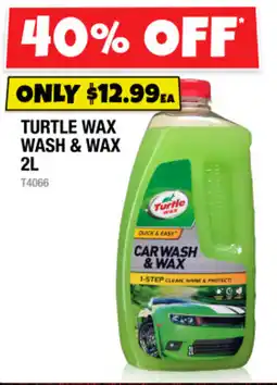 Autobarn Turtle Wax Wash & Wax offer