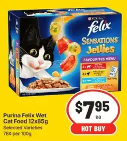 IGA Purina Felix Wet Cat Food Selected Varieties offer