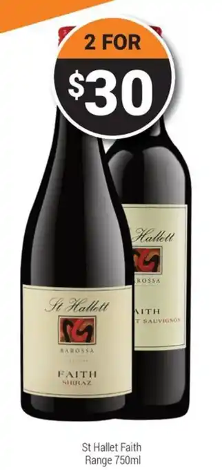 St Hallett Faith Shiraz