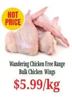 Farmer Jack's Wandering Chicken Free Range Bulk Chicken Wings offer