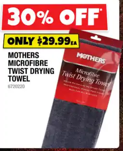 Autobarn Mothers Microfibre Twist Drying Towel offer