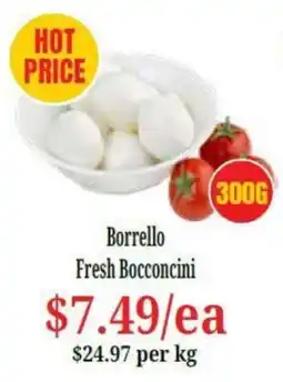 Farmer Jack's Borrello Fresh Bocconcini offer