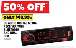 Autobarn Us Audio Digital Media Receiver With Bluetooth And Dual Usb offer