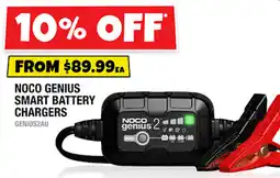 Autobarn Noco Genius Smart Battery Chargers offer