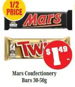 Farmer Jack's Mars Confectionery Bars offer