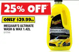 Autobarn Meguiar's Ultimate Wash & Wax offer