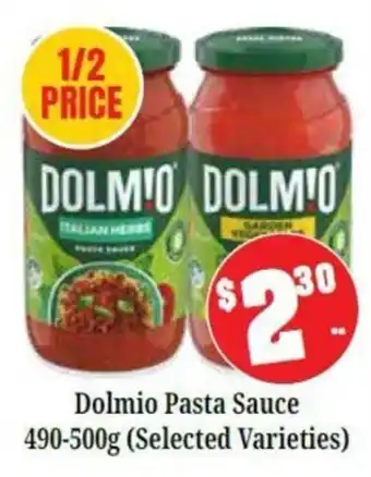 Farmer Jack's Dolmio Pasta Sauce offer