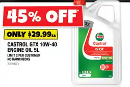 Autobarn Castrol GTX 10W-40 Engine Oil offer