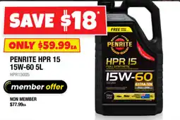 Autobarn Penrite HPR 15 15W-60 offer