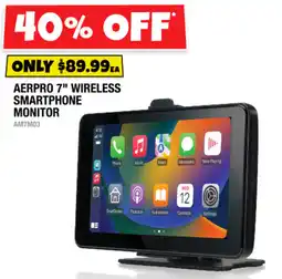 Autobarn Aerpro 7" Wireless Smartphone Monitor offer