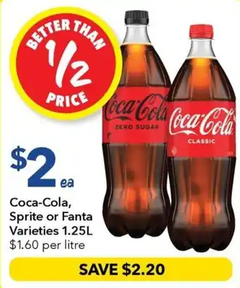Ritchies Coca-Cola Varieties offer