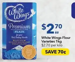 Ritchies White Wings Flour Varieties offer