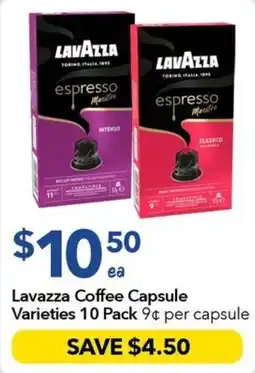 Ritchies Lavazza Coffee Capsule Varieties offer