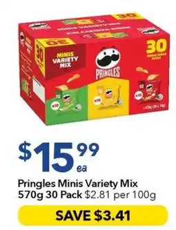 Ritchies Pringles Minis Variety Mix offer