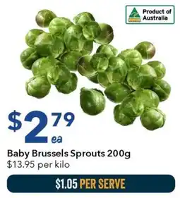 Ritchies Baby Brussels Sprouts offer