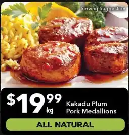 Ritchies Kakadu Plum Pork Medallions offer