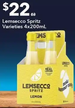 Ritchies Lemsecco Spritz Lemon offer