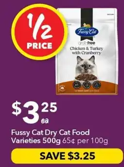 Ritchies Fussy Cat Dry Cat Food Varieties offer