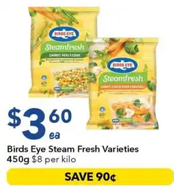 Ritchies Birds Eye Steam Fresh Varieties offer